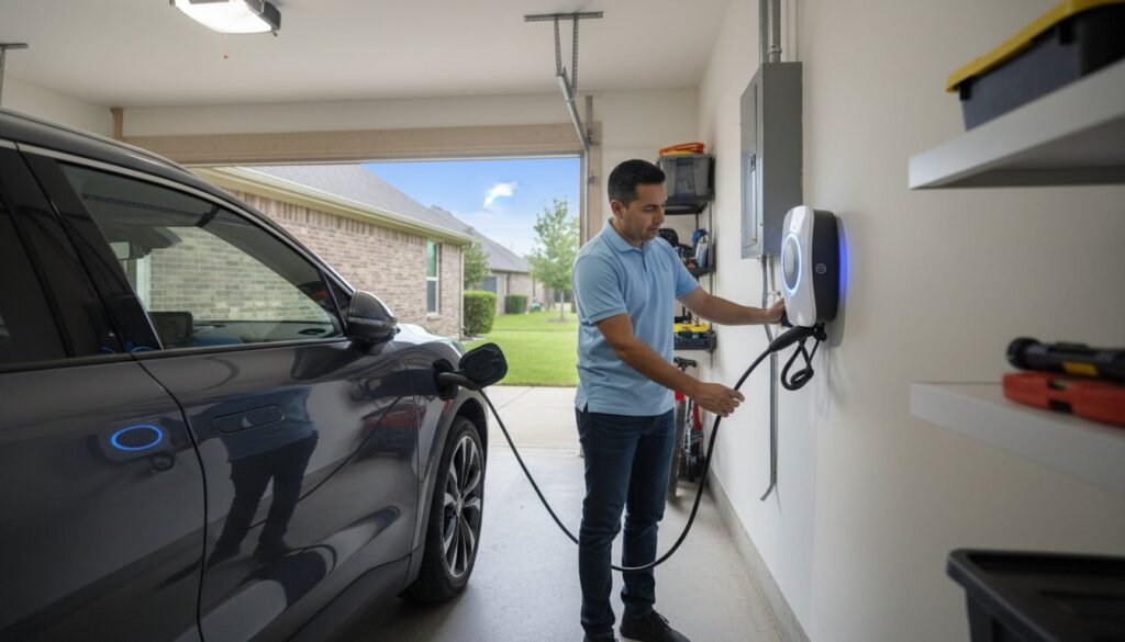 Cost to Install EV Charger in Garage Rosenberg: 2026 Price Guide