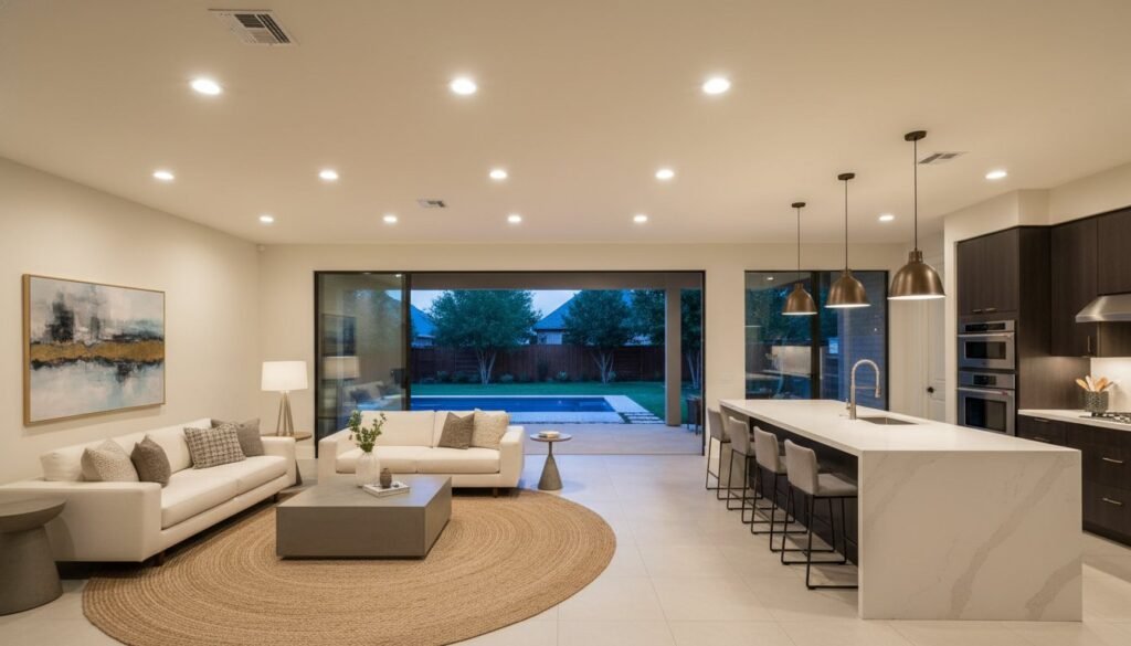 Recessed Lighting Katy TX: Modern Design Examples & 2026 Installation Guide