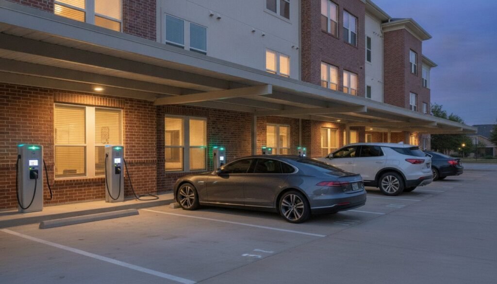 EV Charger Installation for Apartment Buildings in Texas: The 2026 Property Manager’s Guide