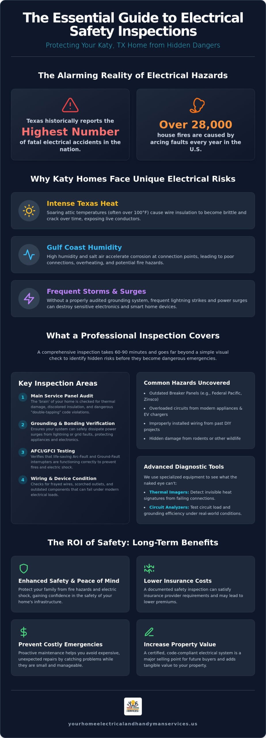 Electrical Safety Inspection Katy: The 2026 Homeowner’s Protection Guide