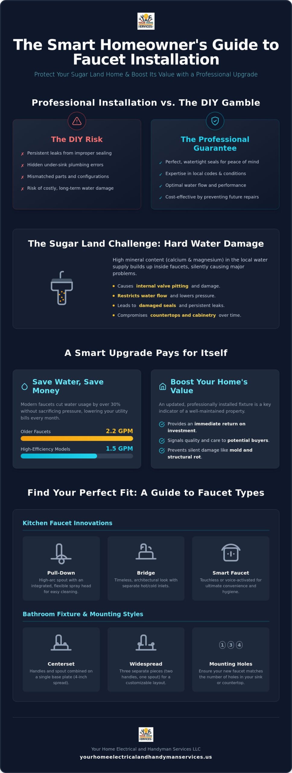 Professional Faucet Installation Sugar Land Residents Trust (2026 Guide)