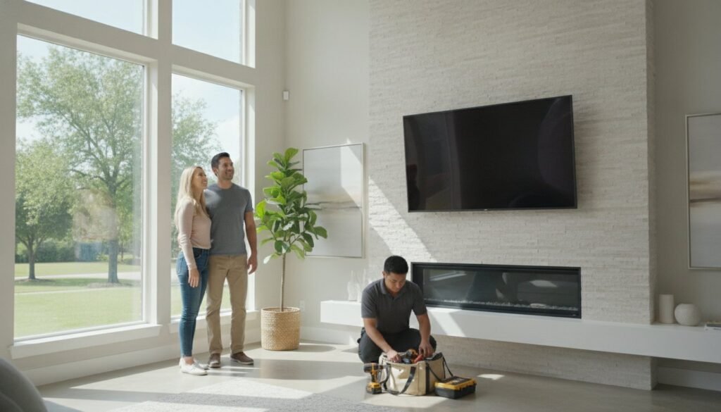 Professional TV Mounting Sugar Land TX: Secure & Code-Compliant Installation